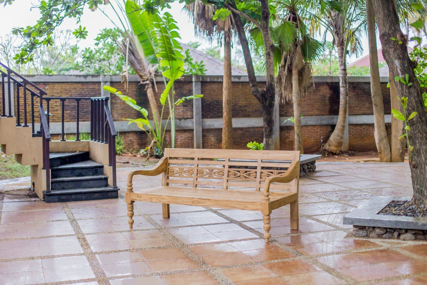 Lounge stationsbank 230cm XL - Souren Meubels