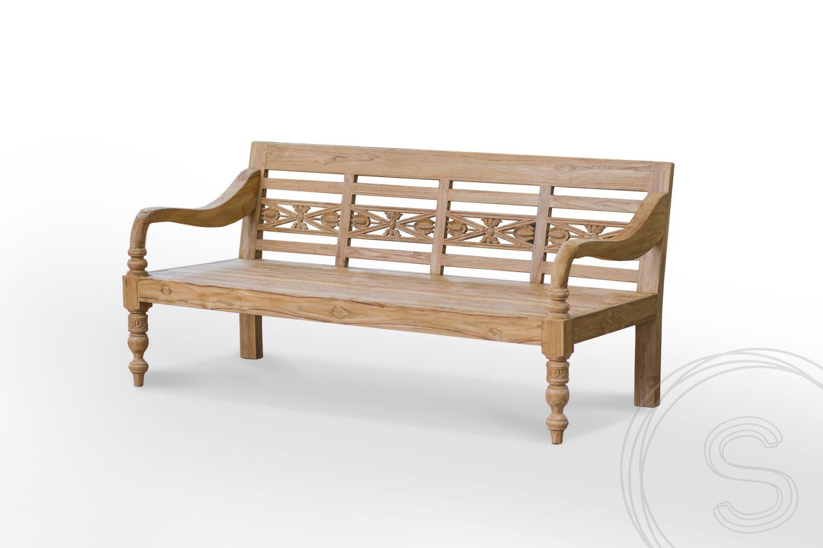 Garden lounge bench 230cm XL