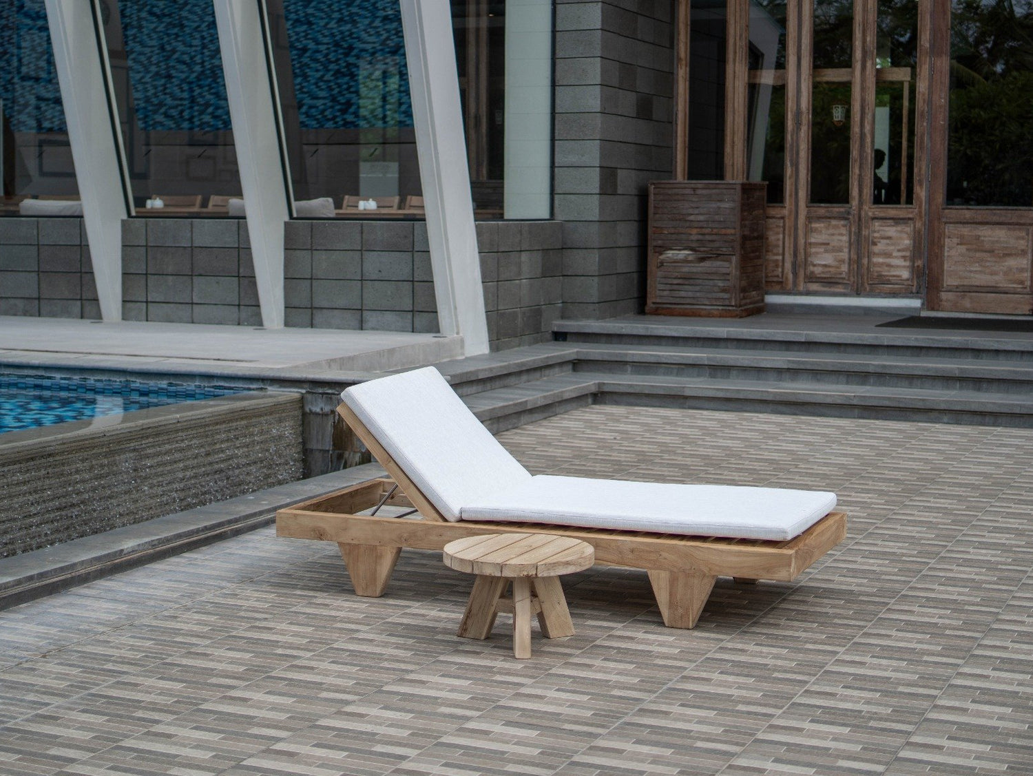 Teak Lounger Algarve - Souren Meubels