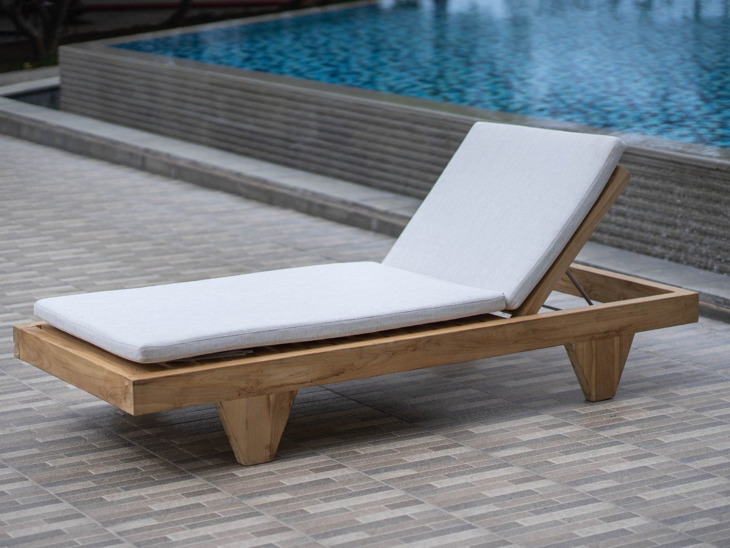 Teak Lounger Algarve - Souren Meubels