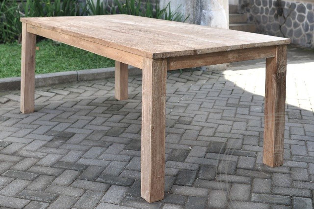 Teak tafel 200 x 90 - Souren Meubels