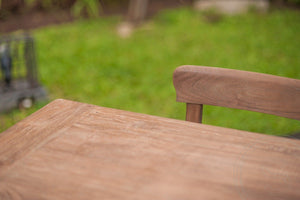 Teak table 260 x 100 rustic