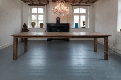 Teak table 260 x 100 rustic