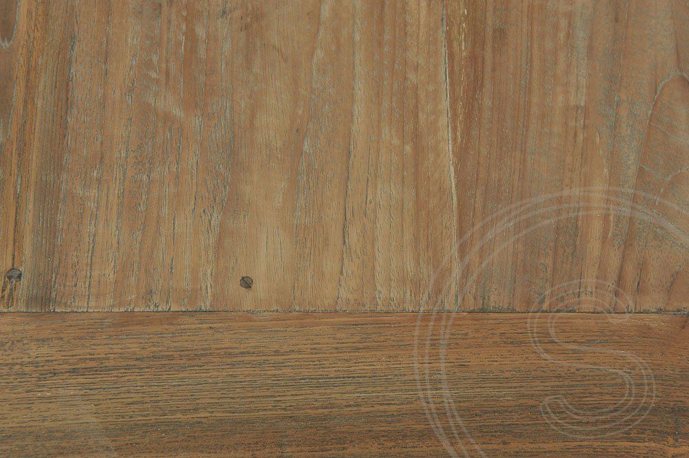 Teak table 80x80 rustic