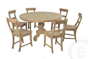Teak table round 140cm