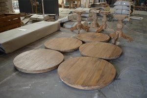 Teak table round 110cm