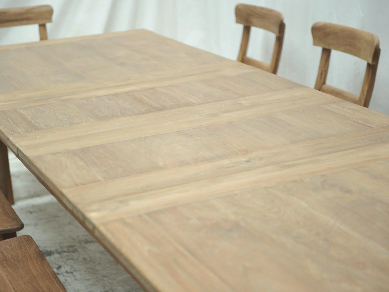Teak table extension 180-230-280x100