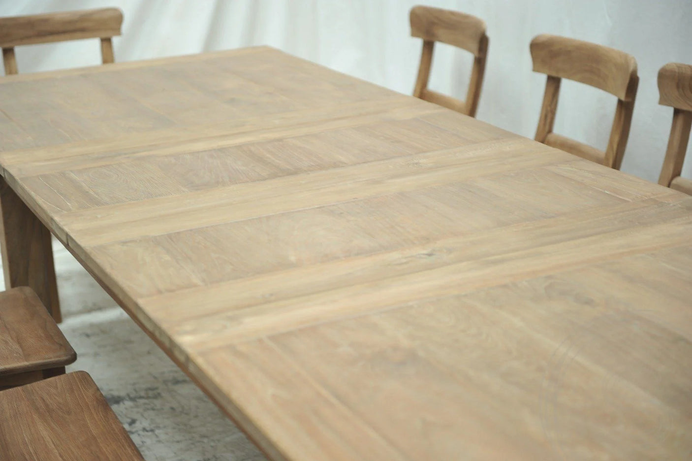 Teak table extension 180-230-280x100