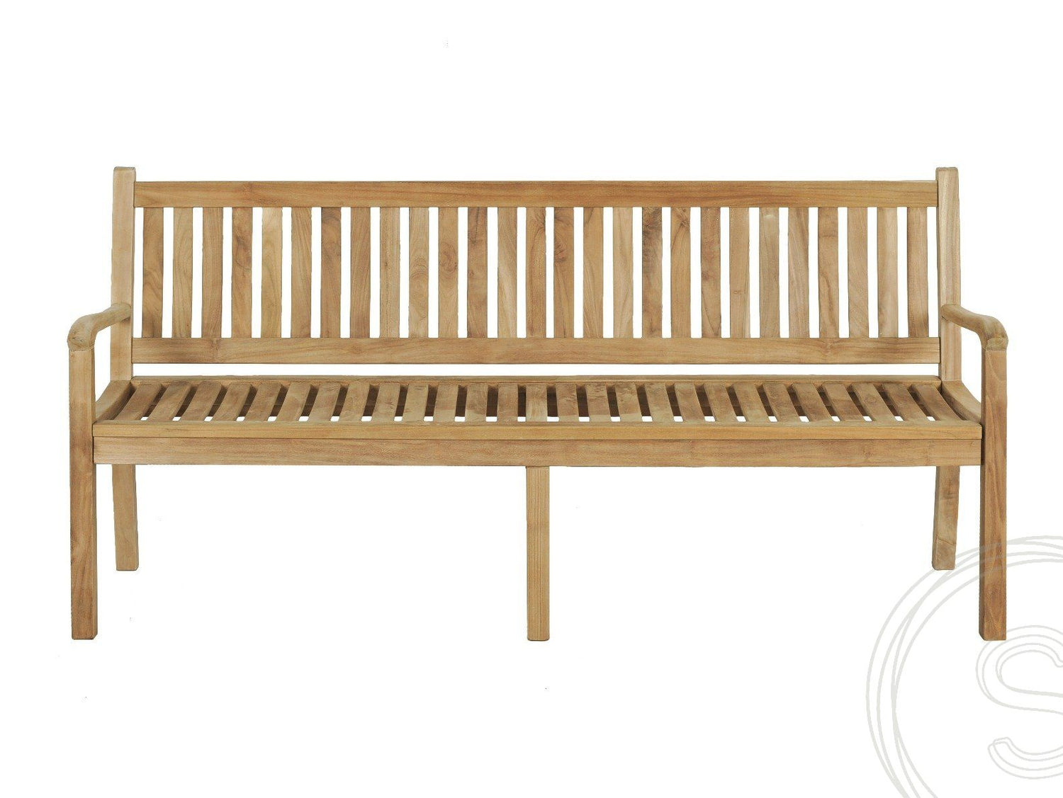 Teak garden bench 200cm Beaufort