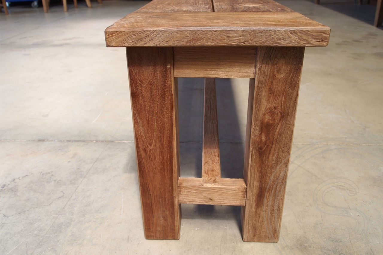 Teak garden bench 300cm