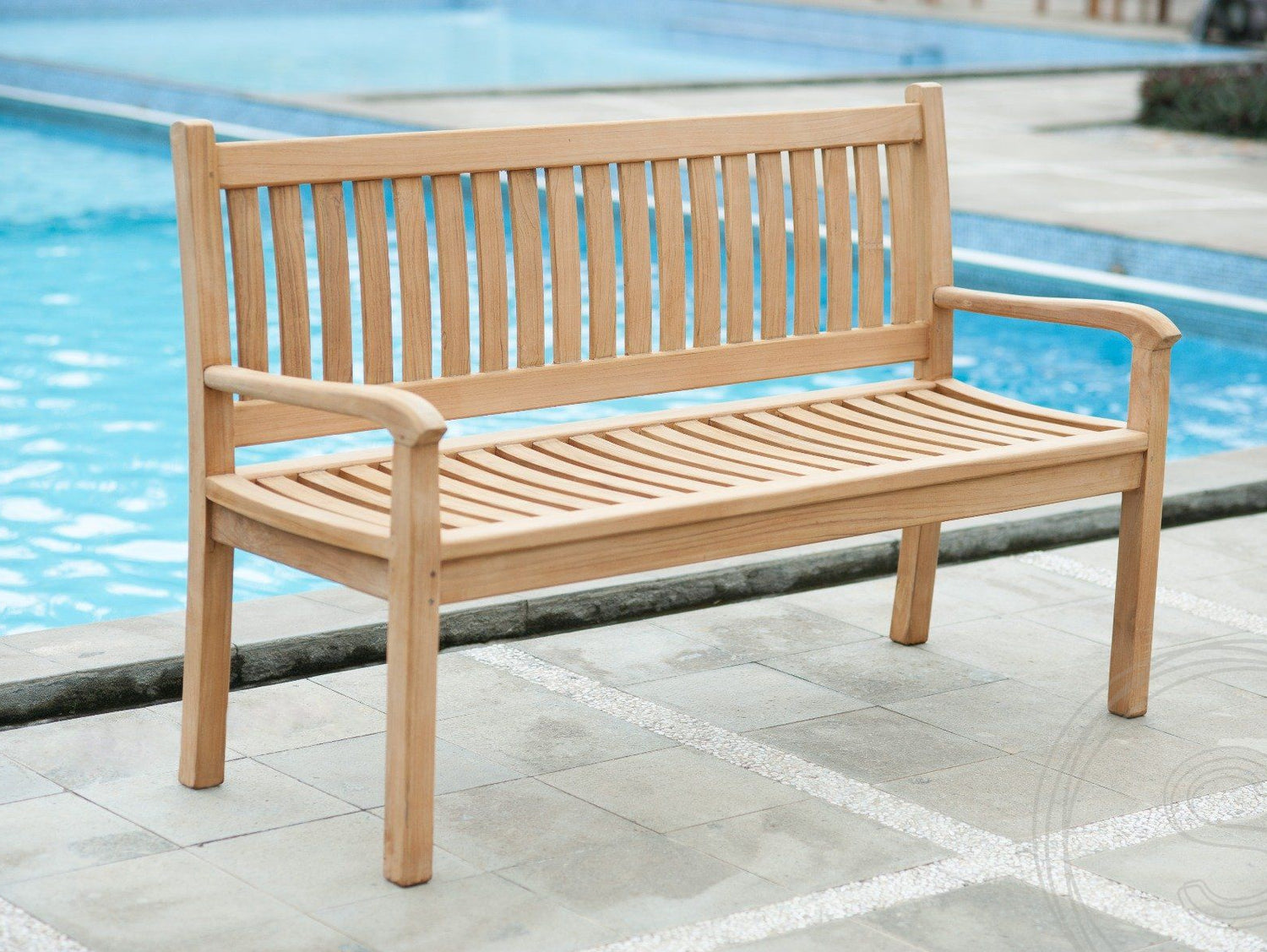 Teak garden bench 150 cm Beaufort