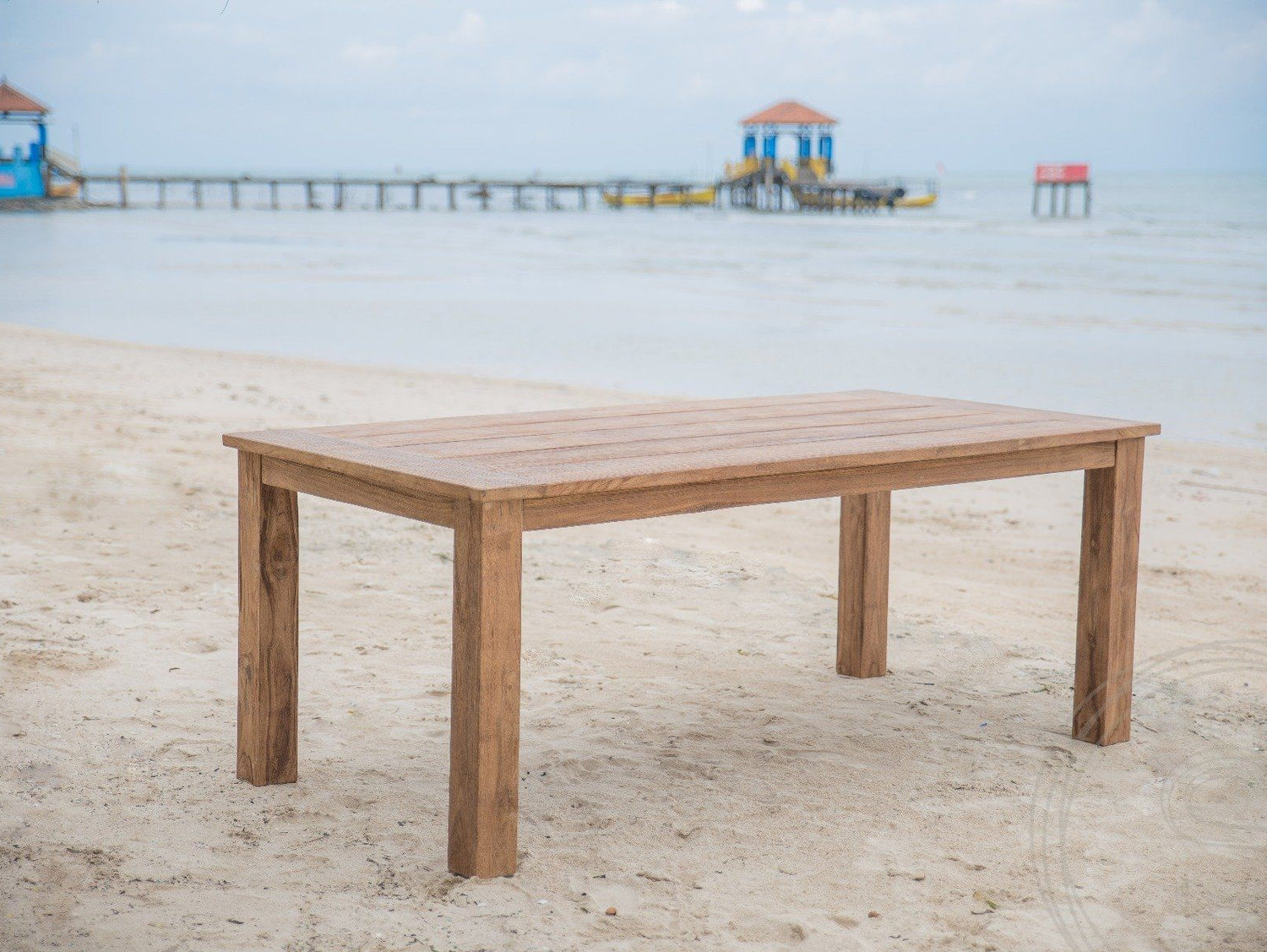 Teak tuintafel 200 x 100 - Souren Meubels