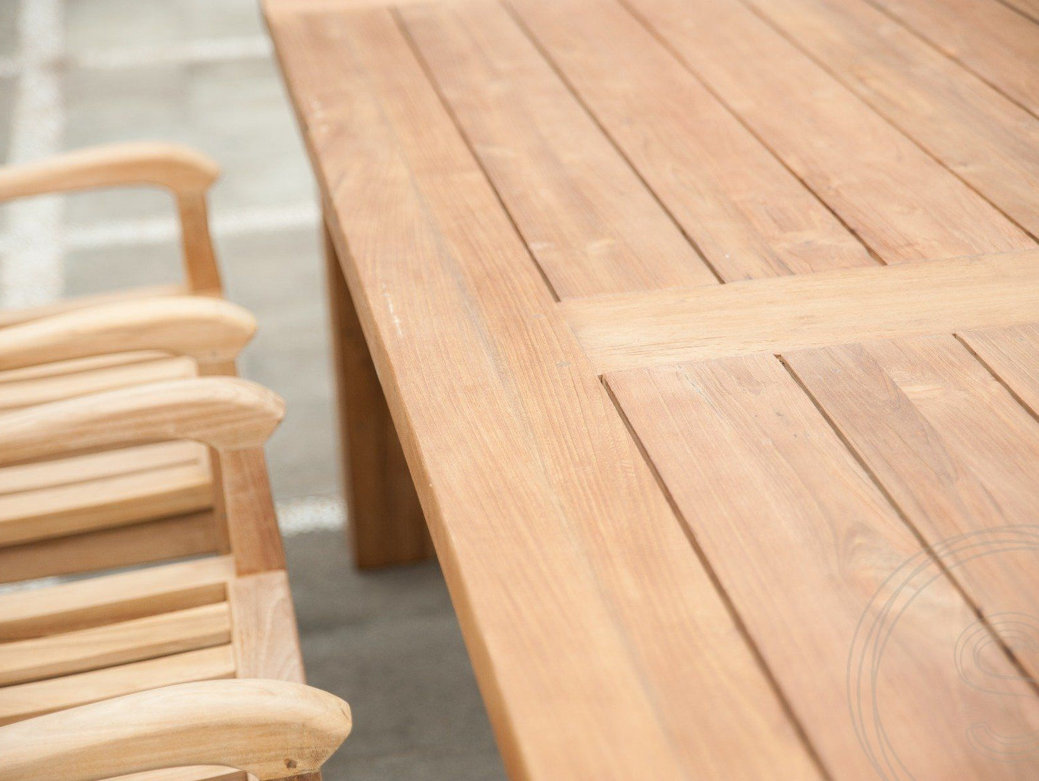 Teak tuintafel 250x100 Mammoet - Souren Meubels