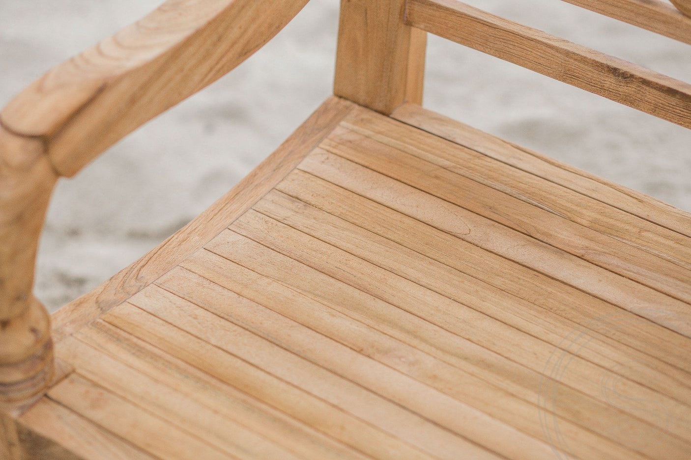Teak garden bench 240cm FISH