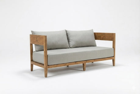 Teak Lounge Bench Lura 188 cm – With Sunproof Cushions