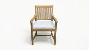 Teak Garden Chair Mallorca – Solid Teak with Premium Cushion