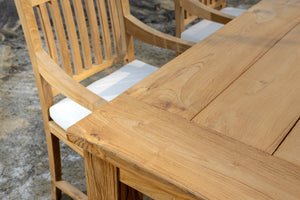 Teak Garden Chair Mallorca – Solid Teak with Premium Cushion