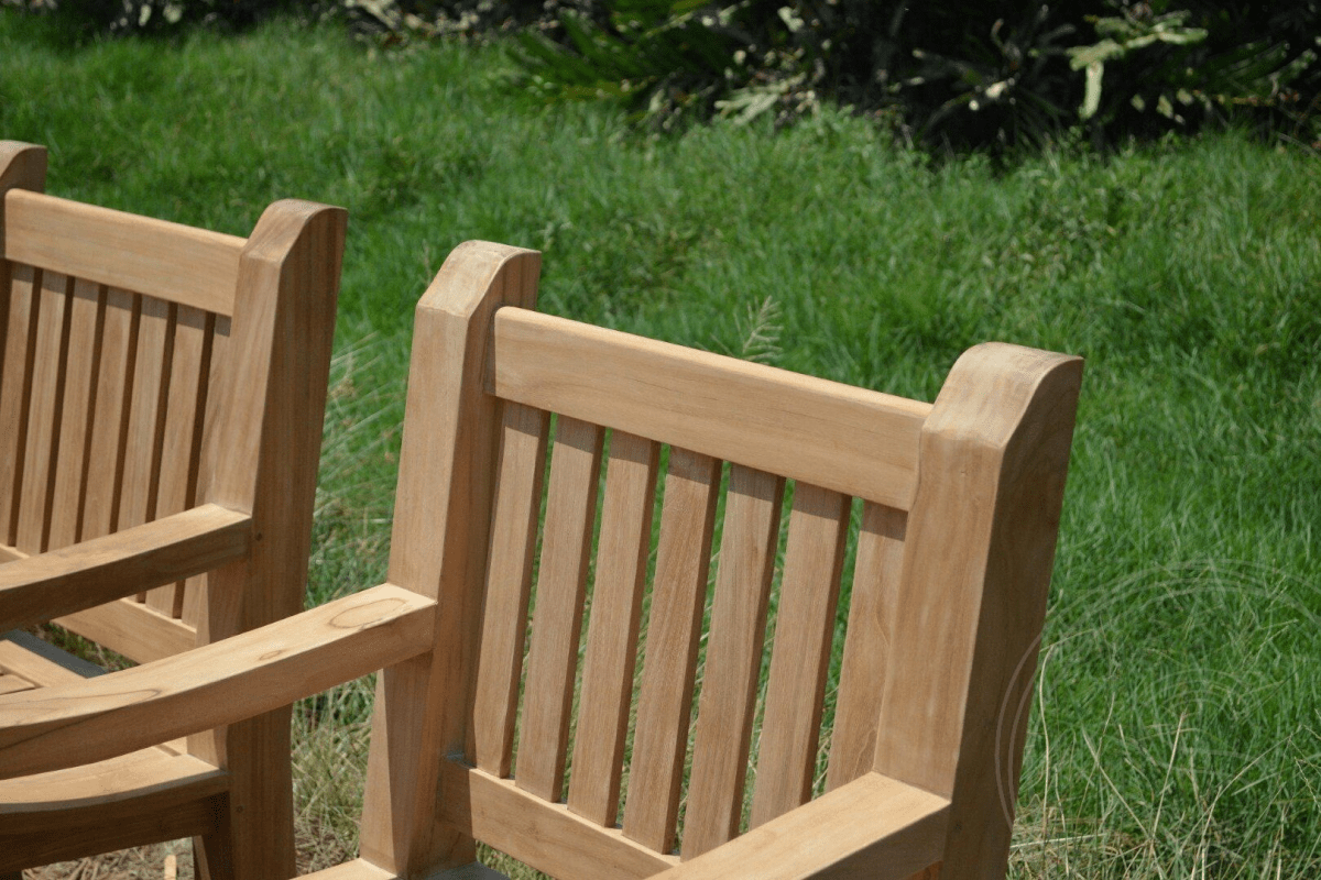 Teak garden table mammoth 300cm + 8 garden chairs mammoth
