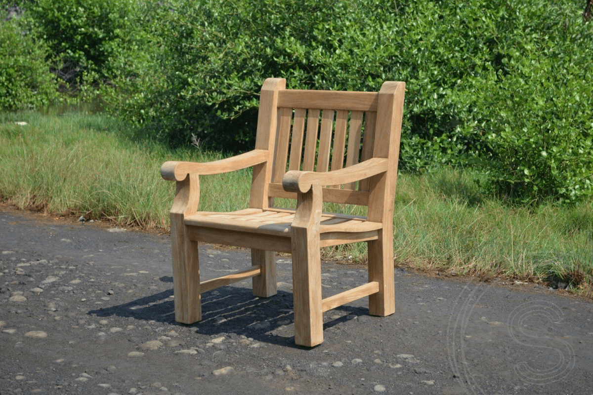 Teak garden table mammoth 300cm + 8 garden chairs mammoth
